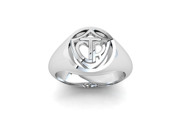 CTR Shield Signet Ring, #393